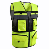 Reflective High Visibility Mesh Safety Vest Jack's Clearance