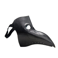 Medieval Steampunk Plague Doctor Bird Mask Latex Punk Cosplay Mask Beak Adult Halloween Event Cosplay Props Accessories Jack's Clearance