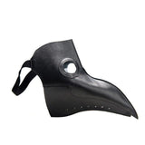 Medieval Steampunk Plague Doctor Bird Mask Latex Punk Cosplay Mask Beak Adult Halloween Event Cosplay Props Accessories Jack's Clearance