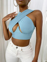 Women's Criss Cross Tank Tops Jack's Clearance