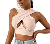 Women's Criss Cross Tank Tops Jack's Clearance