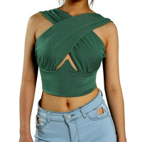 Women's Criss Cross Tank Tops Jack's Clearance