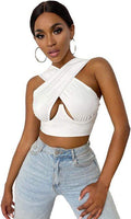 Women's Criss Cross Tank Tops Jack's Clearance