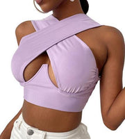 Women's Criss Cross Tank Tops Jack's Clearance