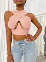 Women's Criss Cross Tank Tops Jack's Clearance