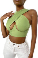 Women's Criss Cross Tank Tops Jack's Clearance