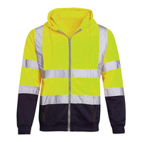 Reflective Stripe Hooded Sweatshirt with Pockets Jack's Clearance
