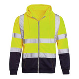 Reflective Stripe Hooded Sweatshirt with Pockets Jack's Clearance