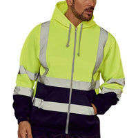 Reflective Stripe Hooded Sweatshirt with Pockets Jack's Clearance