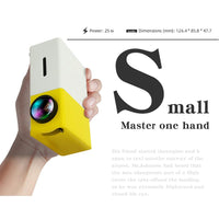 Pro LED Mini Projector 1080P HDMI USB Jack's Clearance