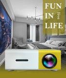 Pro LED Mini Projector 1080P HDMI USB Jack's Clearance