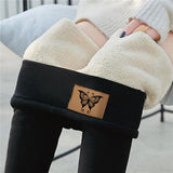 Winter Women Leggings Velvet Warm Pants Hight Waist Leggings Women Solid Color Legging Comfortable Keep Warm Stretchy Legging Jack's Clearance