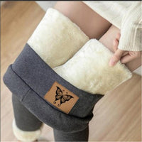 Winter Women Leggings Velvet Warm Pants Hight Waist Leggings Women Solid Color Legging Comfortable Keep Warm Stretchy Legging Jack's Clearance