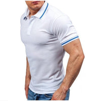 ZOGAA Brand Men Polo Shirt Solid Color Short-Sleeve Slim Fit Shirt Men Cotton Polo Shirts Casual Shirts 2021 New Men Polo Shirt Jack's Clearance