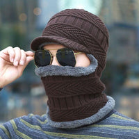 Winter Hat Skullies Beanies Hats Winter Beanies For Men Women Wool Scarf Caps Balaclava Mask Gorras Bonnet Knitted Hat Jack's Clearance