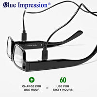 Multi-functional USB Charging LED light Reading Glasses Jack's Clearance
