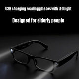Multi-functional USB Charging LED light Reading Glasses Jack's Clearance