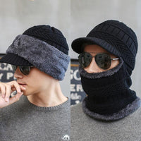 Winter Hat Skullies Beanies Hats Winter Beanies For Men Women Wool Scarf Caps Balaclava Mask Gorras Bonnet Knitted Hat Jack's Clearance