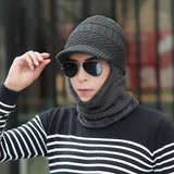 Winter Hat Skullies Beanies Hats Winter Beanies For Men Women Wool Scarf Caps Balaclava Mask Gorras Bonnet Knitted Hat Jack's Clearance