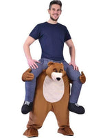 Men Women Ride on Me Mascot Carry Back Costumes Jack's Clearance