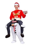 Men Women Ride on Me Mascot Carry Back Costumes Jack's Clearance