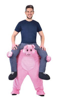 Men Women Ride on Me Mascot Carry Back Costumes Jack's Clearance