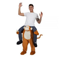 Men Women Ride on Me Mascot Carry Back Costumes Jack's Clearance