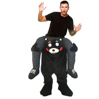 Men Women Ride on Me Mascot Carry Back Costumes Jack's Clearance