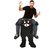 Men Women Ride on Me Mascot Carry Back Costumes Jack's Clearance