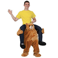 Men Women Ride on Me Mascot Carry Back Costumes Jack's Clearance