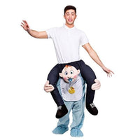 Men Women Ride on Me Mascot Carry Back Costumes Jack's Clearance
