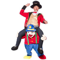 Men Women Ride on Me Mascot Carry Back Costumes Jack's Clearance