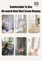 Outdoor Hammock Garden Swing Tassel Handmade Knitted Patio Egg Chair Jack's Clearance
