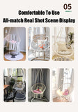 Outdoor Hammock Garden Swing Tassel Handmade Knitted Patio Egg Chair Jack's Clearance