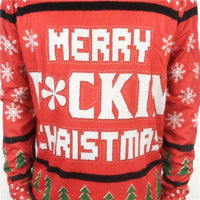 Tacky Print Ugly Christmas Long Sleeve Tshirt Jack's Clearance