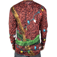 Funny 3D Fake Tuxedo Print Ugly Christmas T Shirt Jack's Clearance