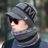 Winter Hat Skullies Beanies Hats Winter Beanies For Men Women Wool Scarf Caps Balaclava Mask Gorras Bonnet Knitted Hat Jack's Clearance