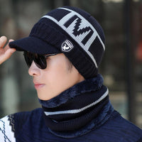 Winter Hat Skullies Beanies Hats Winter Beanies For Men Women Wool Scarf Caps Balaclava Mask Gorras Bonnet Knitted Hat Jack's Clearance