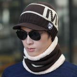 Winter Hat Skullies Beanies Hats Winter Beanies For Men Women Wool Scarf Caps Balaclava Mask Gorras Bonnet Knitted Hat Jack's Clearance