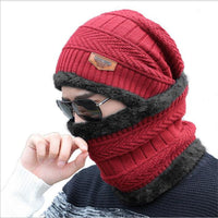 Winter Hat Skullies Beanies Hats Winter Beanies For Men Women Wool Scarf Caps Balaclava Mask Gorras Bonnet Knitted Hat Jack's Clearance