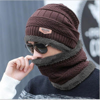 Winter Hat Skullies Beanies Hats Winter Beanies For Men Women Wool Scarf Caps Balaclava Mask Gorras Bonnet Knitted Hat Jack's Clearance