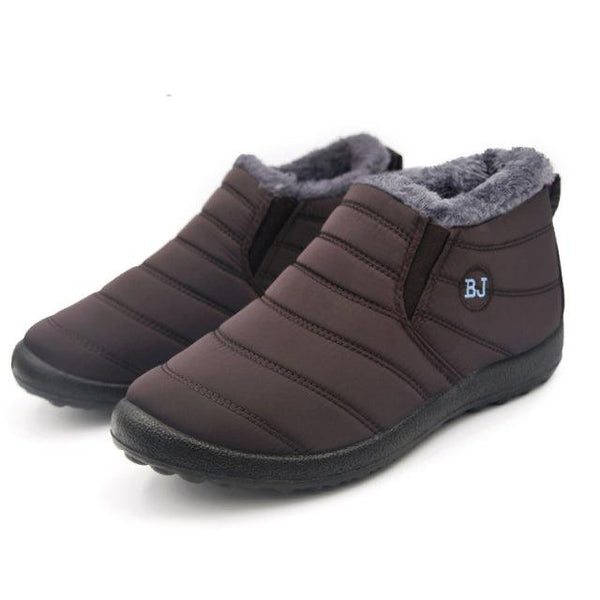 Men Boots Lightweight Winter Shoes for Men Snow Boots Waterproof Winter Footwear Plus Size 47 Slip on Unisex Ankle Winter Boots Jack's Clearance