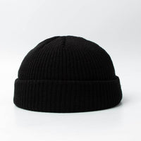 Fashion Hip Hop Beanie Knitted Hat Men Skullcap Women Winter Warm Brimless Baggy Melon Cap Cuff Docker Fisherman Beanies Hats Jack's Clearance