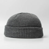 Fashion Hip Hop Beanie Knitted Hat Men Skullcap Women Winter Warm Brimless Baggy Melon Cap Cuff Docker Fisherman Beanies Hats Jack's Clearance