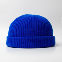 Fashion Hip Hop Beanie Knitted Hat Men Skullcap Women Winter Warm Brimless Baggy Melon Cap Cuff Docker Fisherman Beanies Hats Jack's Clearance
