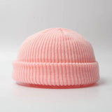 Fashion Hip Hop Beanie Knitted Hat Men Skullcap Women Winter Warm Brimless Baggy Melon Cap Cuff Docker Fisherman Beanies Hats Jack's Clearance