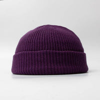 Fashion Hip Hop Beanie Knitted Hat Men Skullcap Women Winter Warm Brimless Baggy Melon Cap Cuff Docker Fisherman Beanies Hats Jack's Clearance