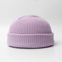 Fashion Hip Hop Beanie Knitted Hat Men Skullcap Women Winter Warm Brimless Baggy Melon Cap Cuff Docker Fisherman Beanies Hats Jack's Clearance