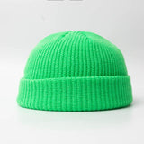 Fashion Hip Hop Beanie Knitted Hat Men Skullcap Women Winter Warm Brimless Baggy Melon Cap Cuff Docker Fisherman Beanies Hats Jack's Clearance